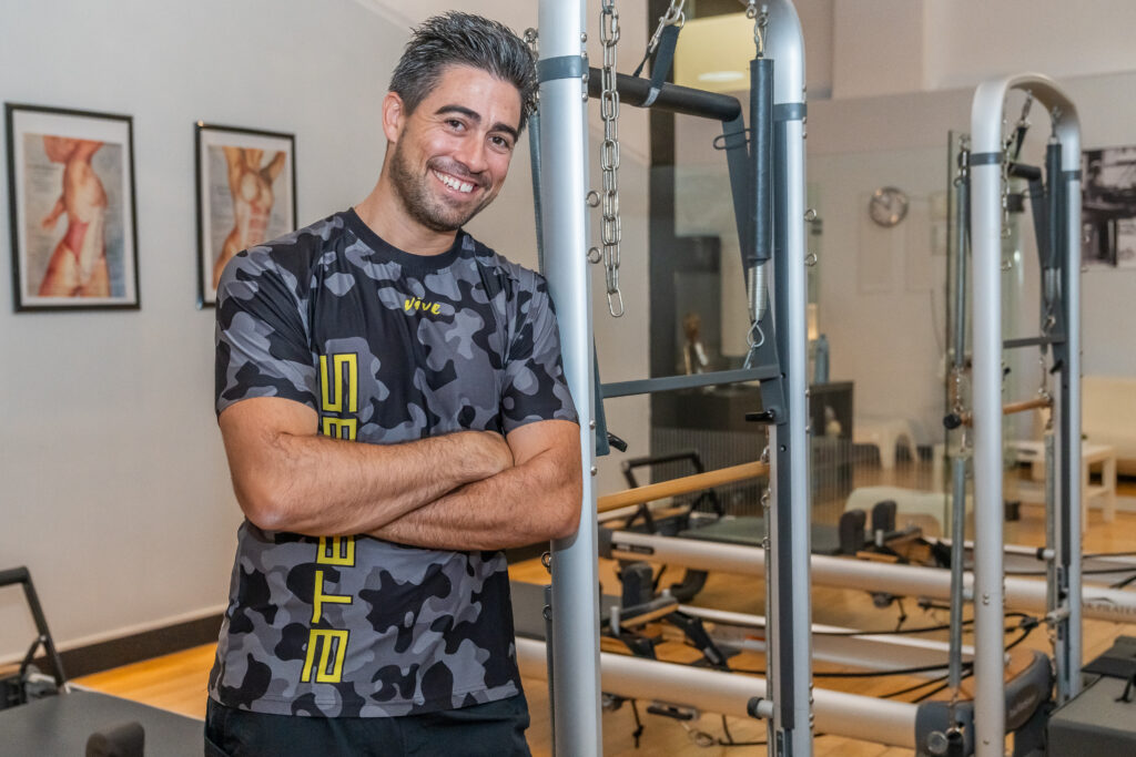 Leo Perea Posada, instructor de Pilates en Pilates Benalmádena